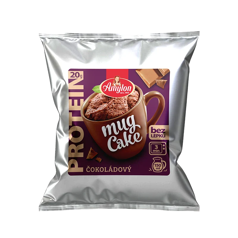 Glutenfreier SCHOKOLADEN-PROTEIN-KUCHEN 60 g - AMYLON