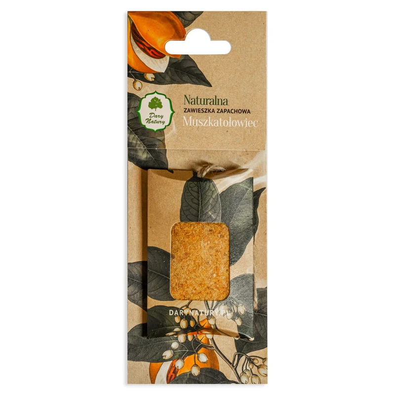 Duftender Anhänger NATURAL MUSTARD 1 Stk. - DUNKELNATUR
