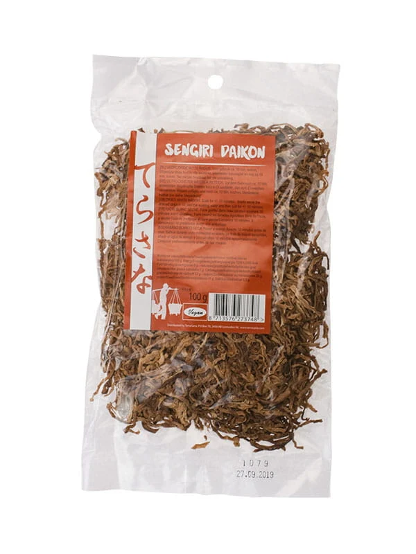 SENGIRI DAIKON (GETROCKNETER JAPANISCHER RÖMER) 100 g - TERRASANA