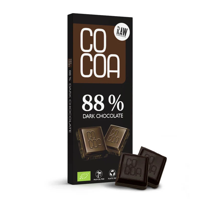 88 % Bitterschokolade BIO 40 g - COCOA