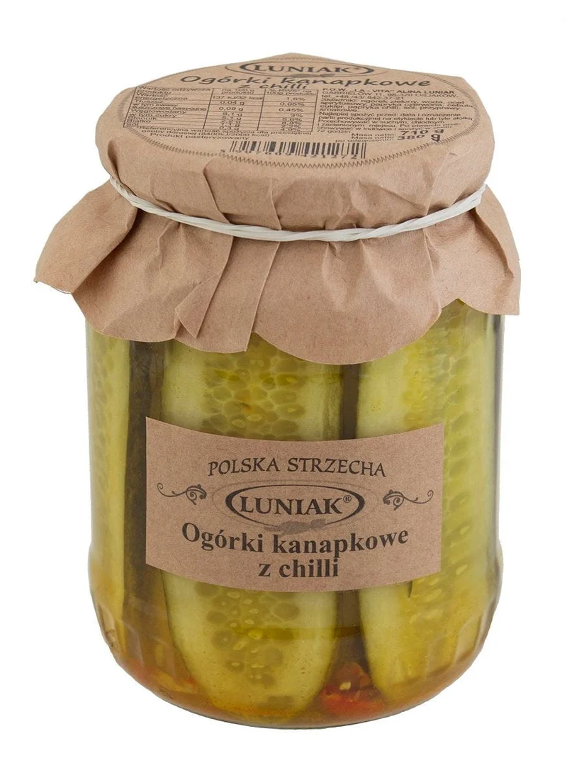 CHILI-FREIE CHANAPPED GORGS 710 g (380 g) - LUNIAK