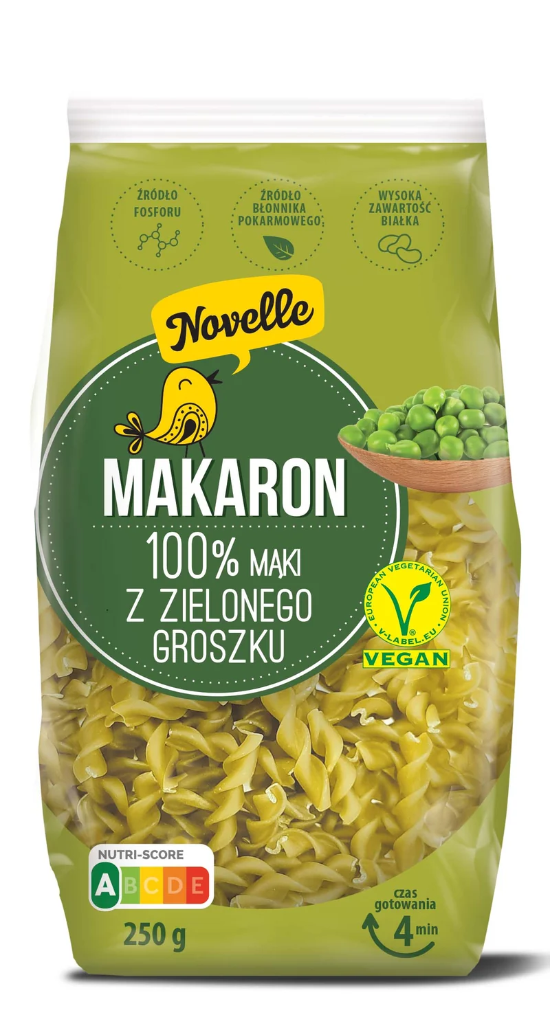 PROTEIN (GRÜNE BANNE) MAKARON WIDER 250 g - NOVELLE