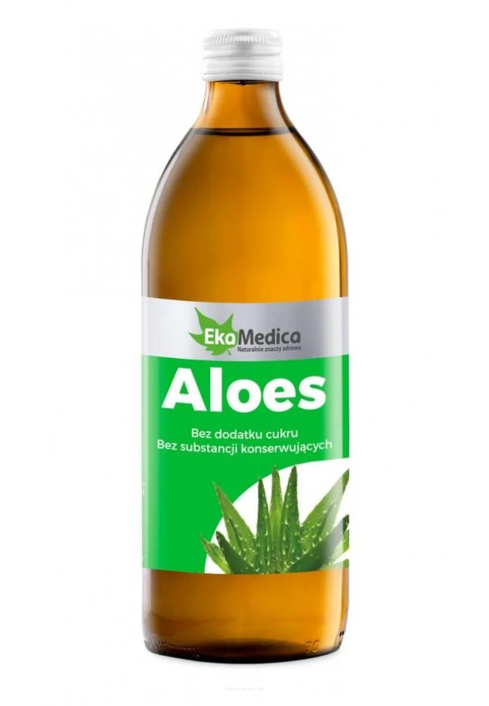 Aloe vera Saft mit Fruchtfleisch 500ml EkaMedica
