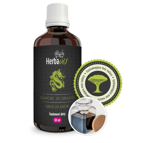 HerbaVis Drachenblut 50 ml Sangre de drago Glas