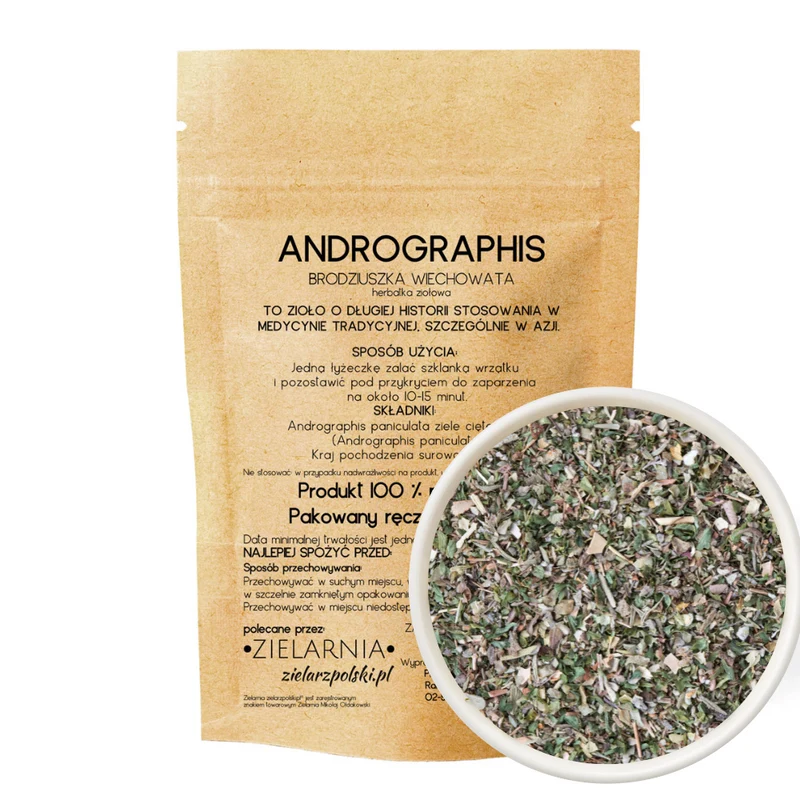 Andrographis (Zilpzalp) 50g ZIELARZPOLSKI.PL