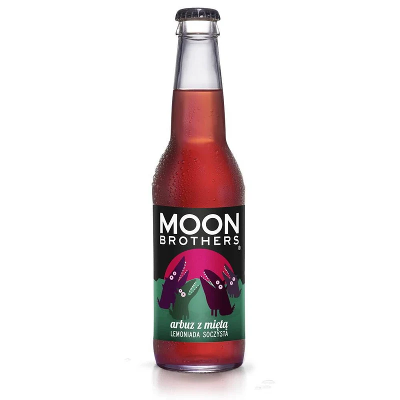 Saftige Wassermelonenlimonade mit Minze 330 ml