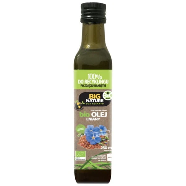 BIG NATURE Kaltgepresstes Leinöl BIO 250ml