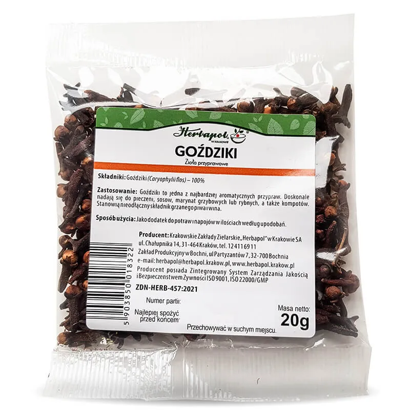 Gewürznelken 20g HERBAPOL