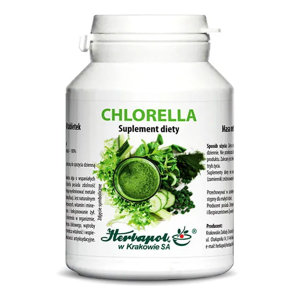 CHLORELLA 500 Tabletten HERBAPOL