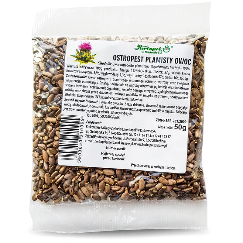 Mariendistelfrüchte 50g HERBAPOL