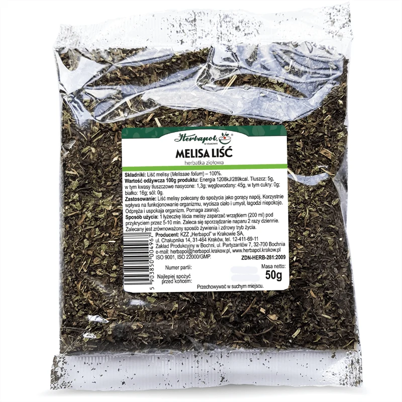 MELISA LIŚĆ 50g HERBAPOL