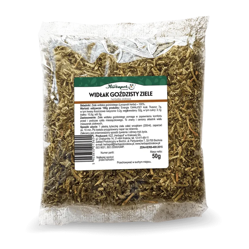 WIDŁAK GOŹDZISTY ZLELELE 50g HERBAPOL