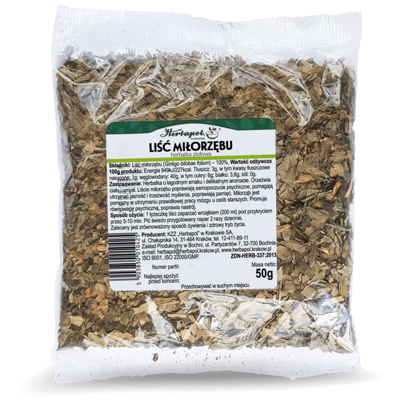 LIŚ MIŁORZĘBU 50g HERBAPOL
