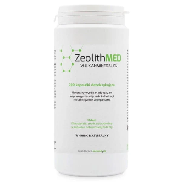 Zeolith MED 200 Entgiftungskapseln
