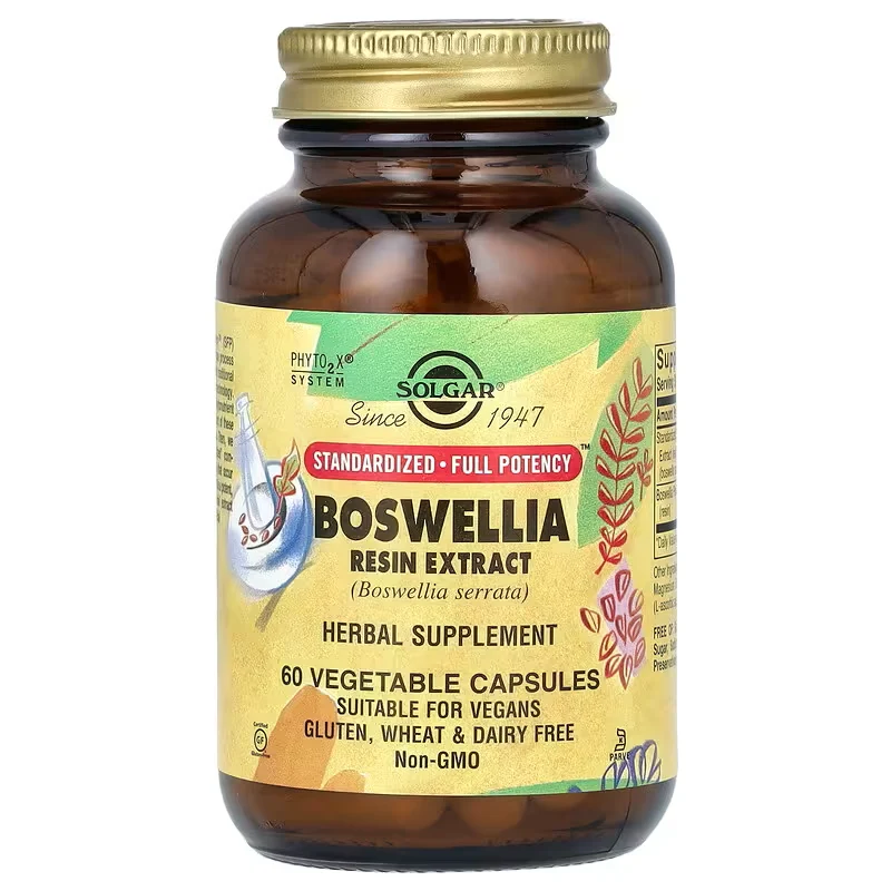SOLGAR Boswellia-Harz-Extrakt - Boswellia-Harz-Extrakt (60 Kapseln).