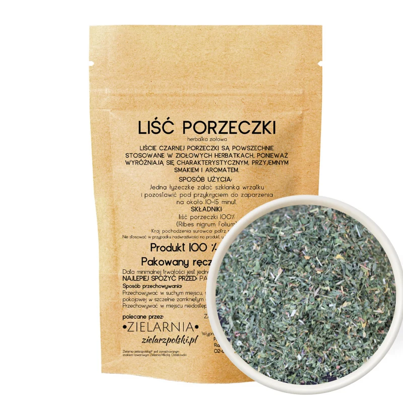 Johannisbeerblätter 50g ZIELARZPOLSKI.PL