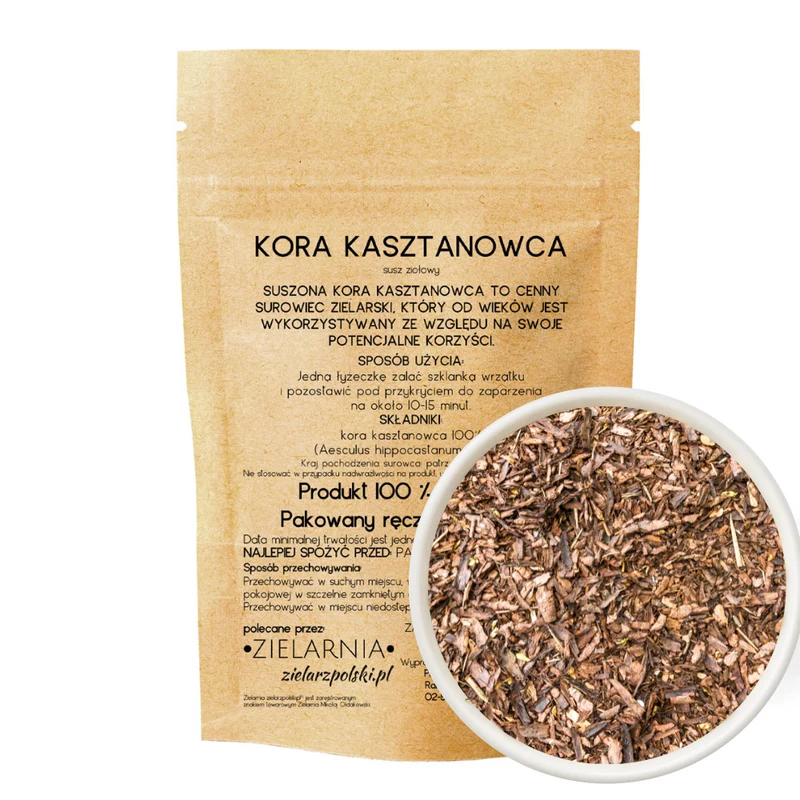 Kastanienrinde 50g ZIELARZPOLSKI.PL