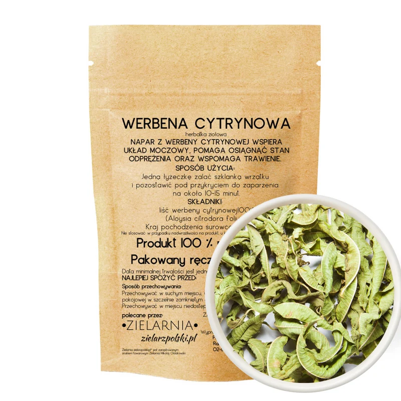 Zitronenverbene Blatt 50g ZIELARZPOLSKI.PL
