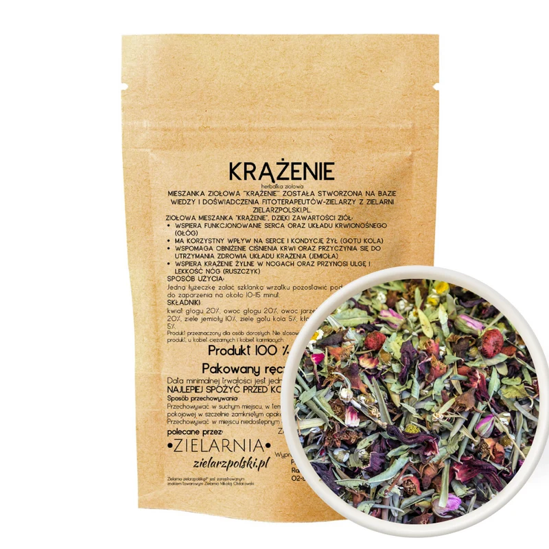 Kreislauf - Kräutertee 100g ZIELARZPOLSKI.PL