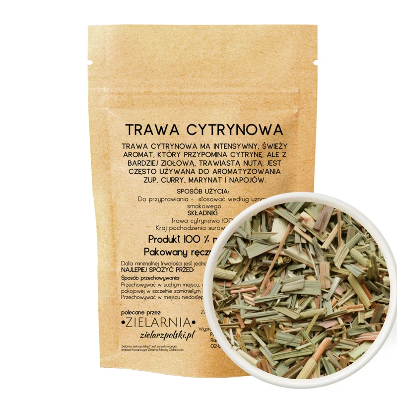 Zitronengras 50g ZIELARZPOLSKI.PL