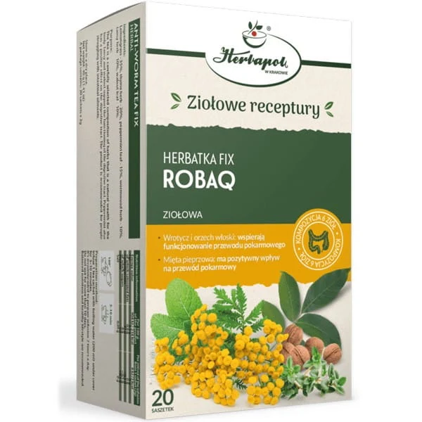 Herbapol Tea Fix Robaq 20 Portionsbeutel.