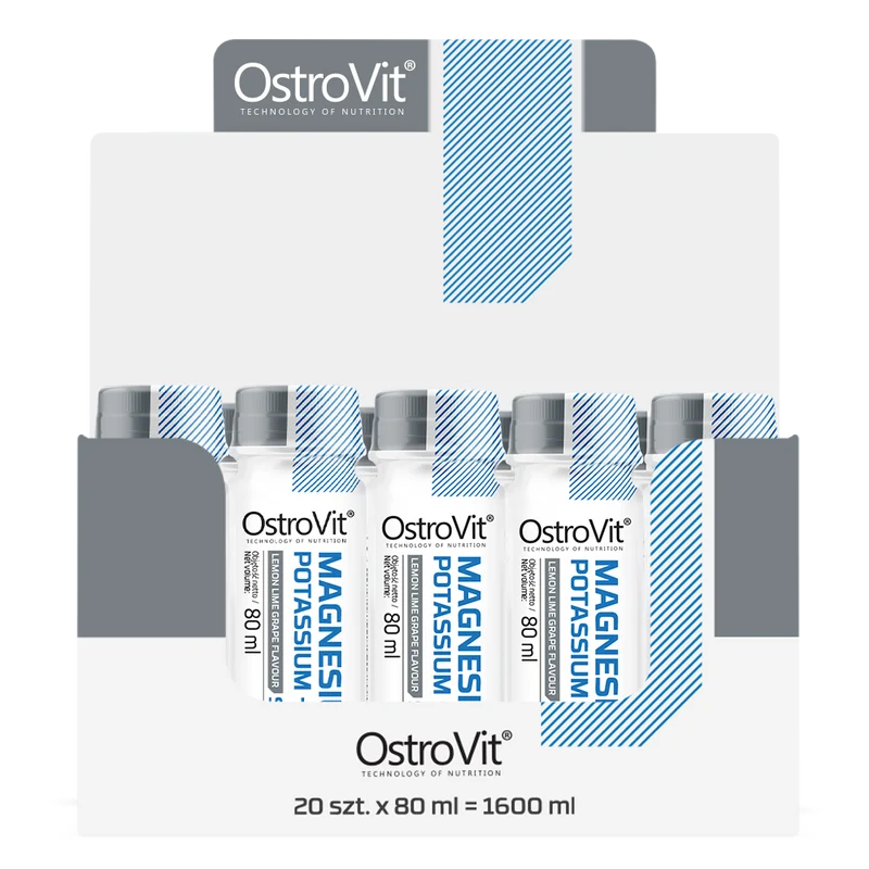 OSTROVIT Magnesium-Kalium + B6 Shot (20 x 80 ml)