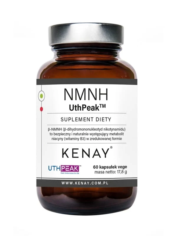 KENAY NMNH UthPeak β-Dihydromonukleotid Nikotinamid (60 Kapseln).