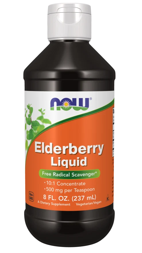 NOW FOODS Holunderbeere Flüssig (237 ml)