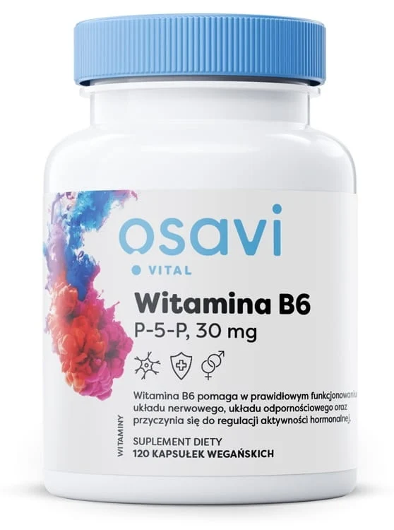 OSAVI Vitamin B6 P-5-P 30 mg (120 Kapseln)