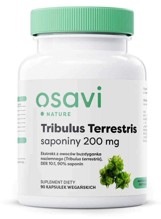 OSAVI Tribulus Terrestris, Saponine 200 mg (90 Kapseln).