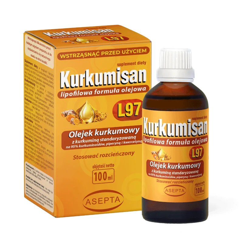 Asepta Kurkumisan L97 100 ml Kurkumaöl