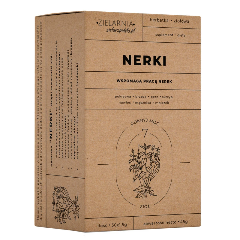 NERKI Fix 30x1,5g (Nieren, Schwellungen) ZIELARZPOLSKI.PL