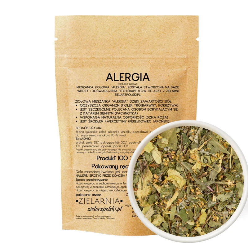 Allergie-Kräutertee 100g ZIELARZPOLSKI.PL