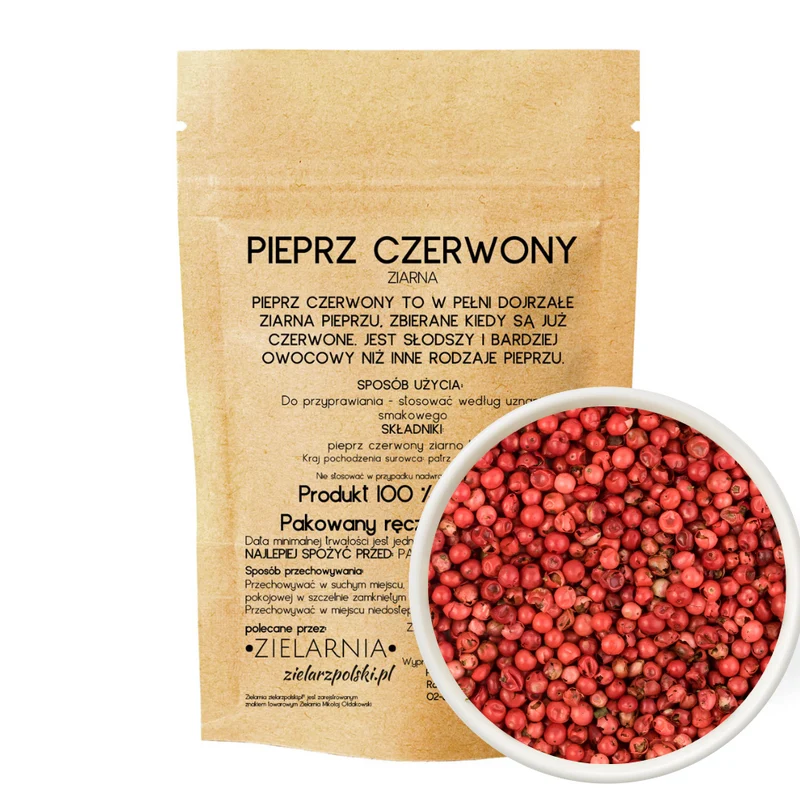 Roter Pfeffer Vollkorn 50g ZIELARZPOLSKI.PL