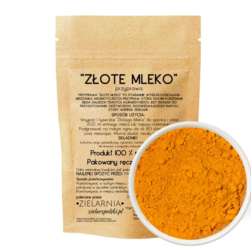 Gewürzmischung "Złote mleko" mit Kurkuma 50g ZIELARZPOLSKI.PL