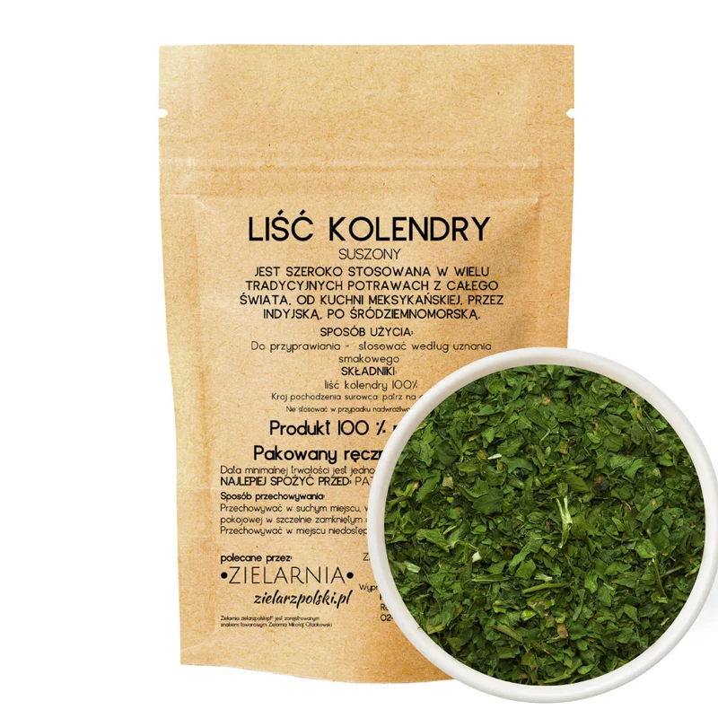 Korianderblatt 50g ZIELARZPOLSKI.PL