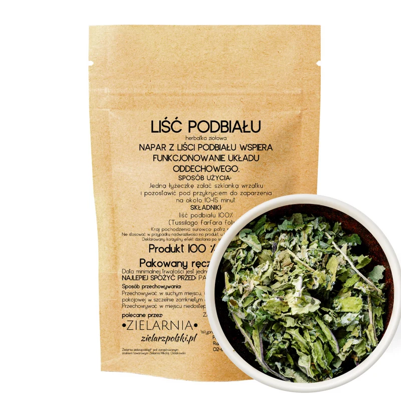 Huflattich Blatt 50g ZIELARZPOLSKI.PL