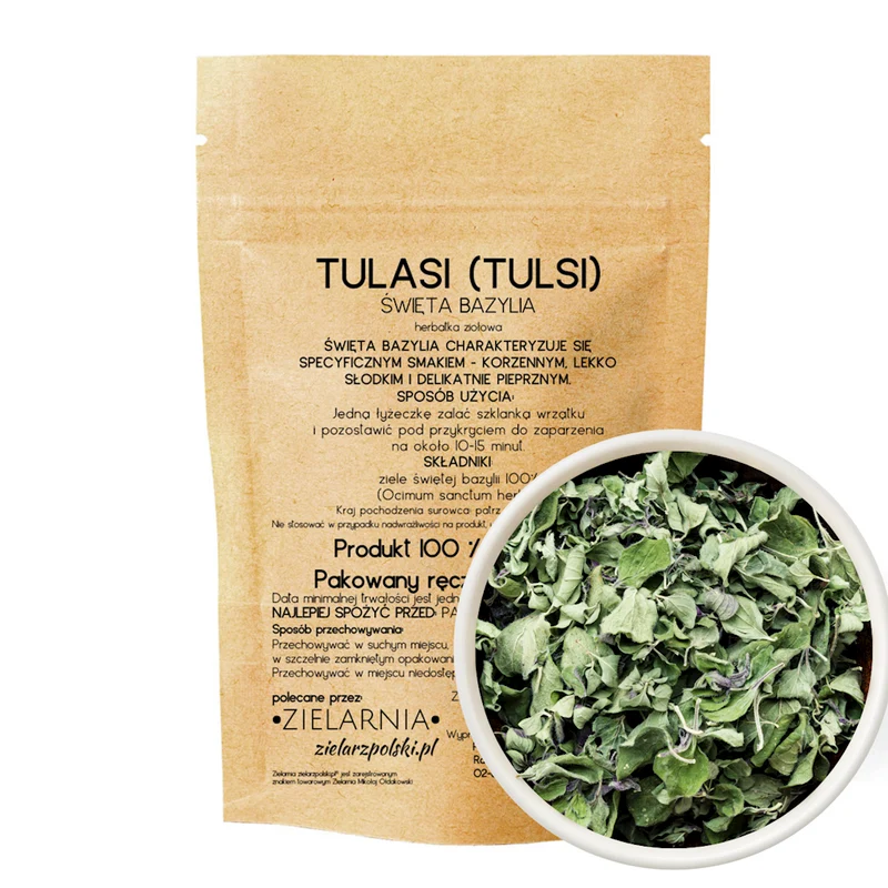 Tulsi - heiliges Basilikum 50g (Tulasi) ZIELARZPOLSKI.PL