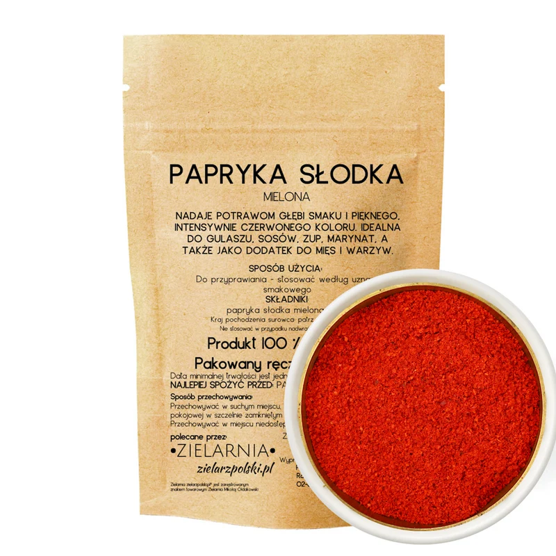 Süßer Paprika 50g ZIELARZPOLSKI.PL
