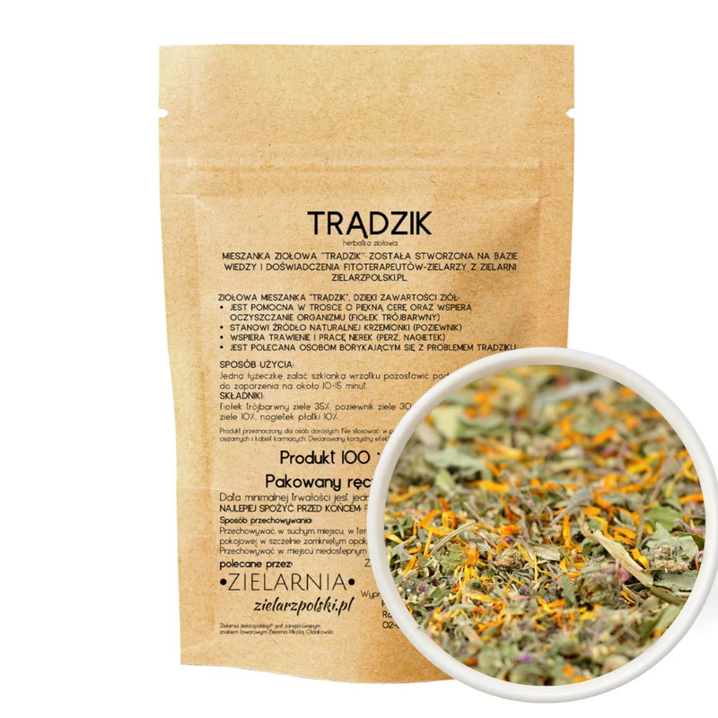 Akne-Kräutertee 100g ZIELARZPOLSKI.PL