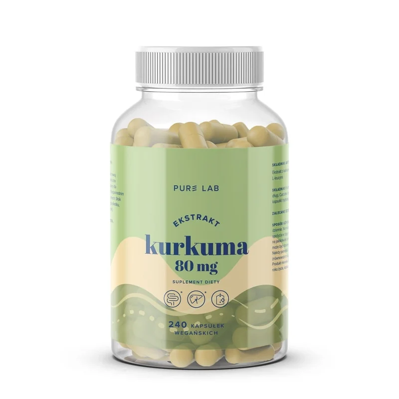 PURE LAB Kurkuma 80 mg (240 Kapseln)