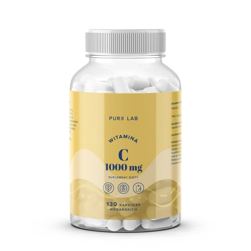 PURE LAB Vitamin C 1000 mg (130 Kapseln)