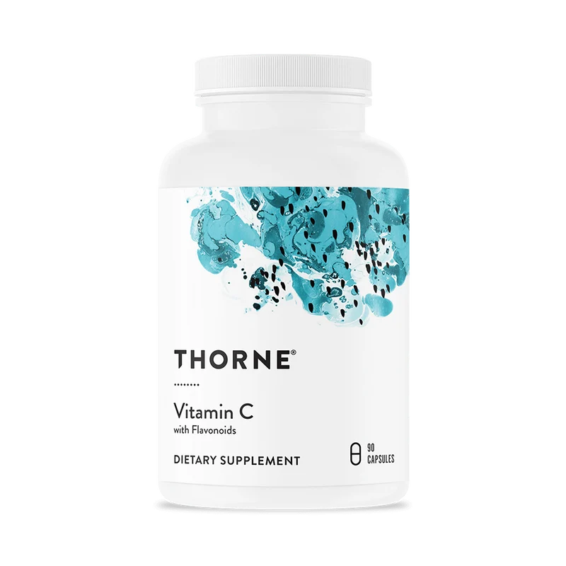 THORNE RESEARCH Vitamin C mit Flavonoiden - Vitamin C mit Flavonoiden (90 Kapseln).