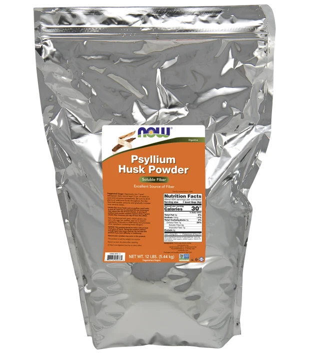 NOW FOODS Psyllium Husk Powder - Flohsamenschalenpulver (5,44 kg)