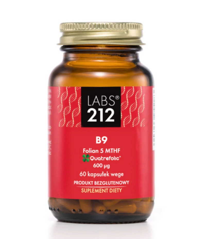 LABS212 B9 Folat 5-MTHF (60 Kapseln)