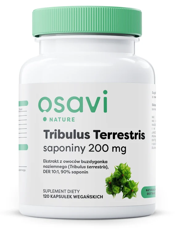 OSAVI Tribulus Terrestris, Saponine 200 mg (120 Kapseln).