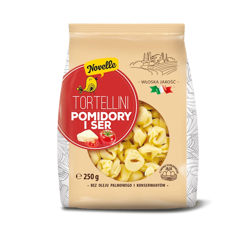 TORTELLINI Tomaten & Käse 250 g - NOVELLE
