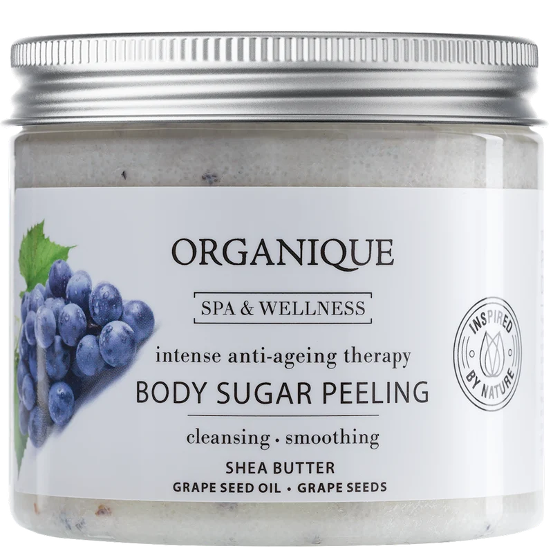 SUGAR BODY CLEANER ANTI-AGEING GRAPE 200 ml - ORGANIQUE