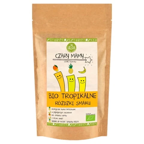 TROPICAL TROPICAL FLAVOUR (LIOFILIZED FRUIT) BIO (9 x 2 g) 18 g - HELPA