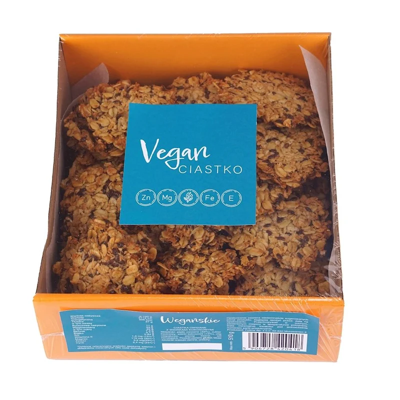 VEGANER HAFERKUCHEN MIT KOKONUSPASSE BIO 510 g - IRENKI